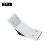 QUARKZMAN 2pcs 135 Degree Angle Aluminium Profile Corner Brackets Corner