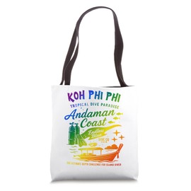 Koh Phi Phi Dive Adventure Andaman Coast Tote Bag