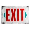 Nostalgic Art 22218 Exit Warning Sign 20 x 30 CM