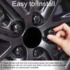 Kalmaegee 20PCS 17MM Wheel Nut Covers Universal Car Wheel Lug
