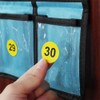 GetCoupon 36 Clear Pockets Calculator Holder Wall Door Hanging Organizer