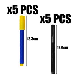 10 Pieces of Banknote Checker Pen, Counterfeit Coin Detection Pen, Counterfeit Currency Detection, Reusable, Coin Test Tool.