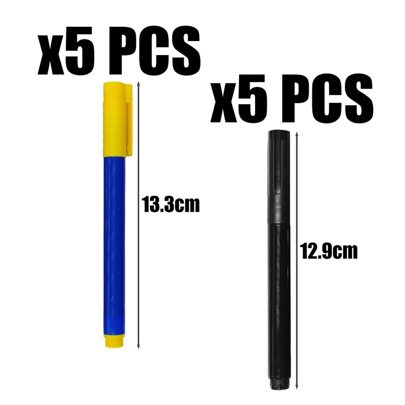10 Pieces of Banknote Checker Pen, Counterfeit Coin Detection Pen,