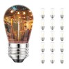 Svater S14 LED Bulbs for Outdoor String Light, E26 Base