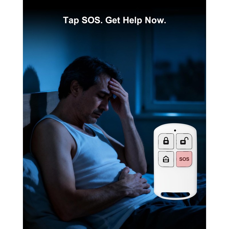 WiFi Wireless Home Security System - Smart Home & Business
