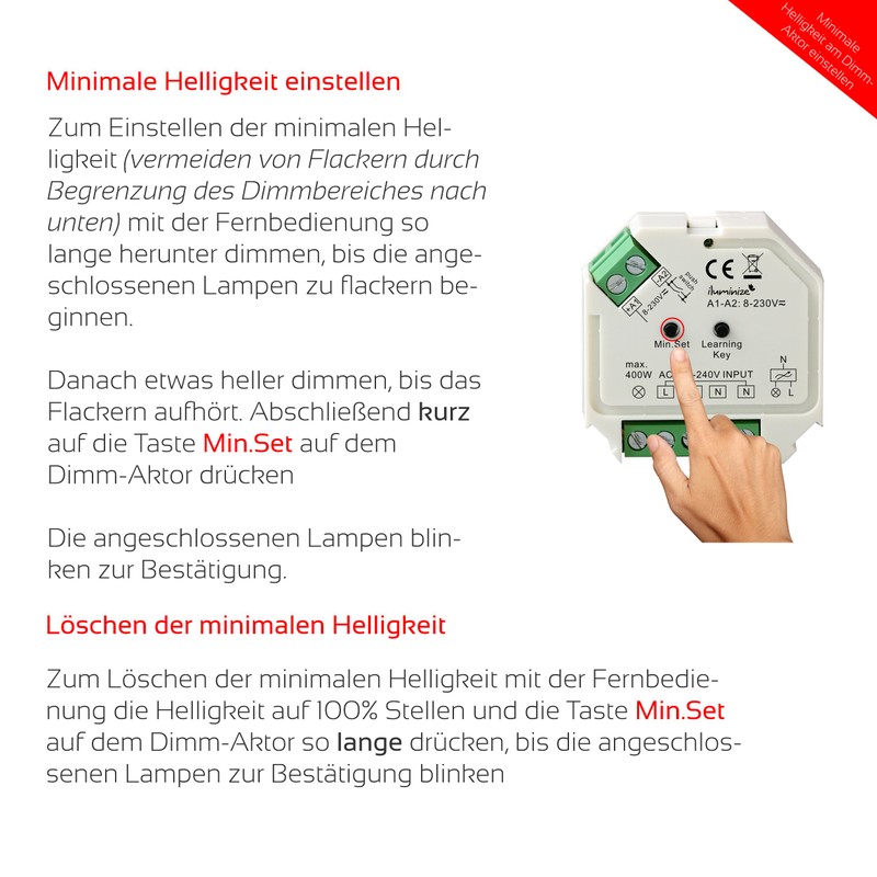 iluminize Dimmer with Remote Control