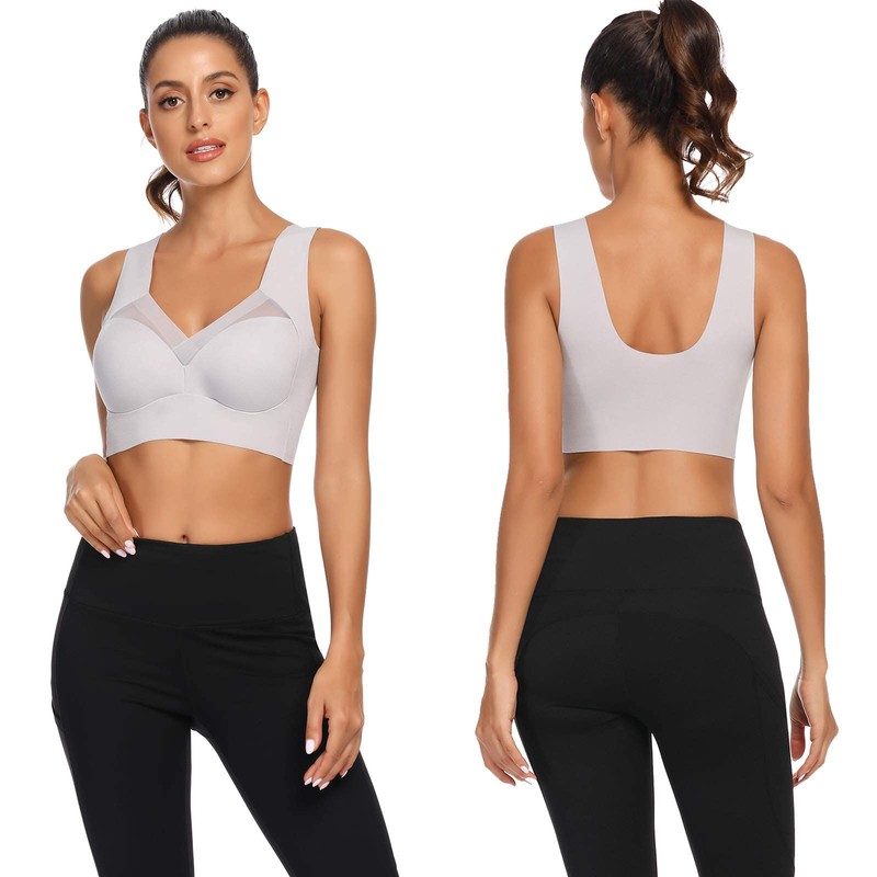 WOWENY Soft Bras Wireless Bras for Women Sleep Non Wired