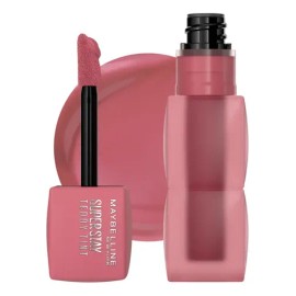 Maybelline Tinta para labios Super Stay Teddy Tint, 5ml - Tinta multiusos de larga duración, Labial efecto mate, difuminado hasta por 12H, textura suave a los labios, sin transferencias