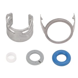 1 Set Durable Rubber and Metal Fuel Injector Seal Kit 06D998907, 06D998907A Replacement for A3 Hatchback, A4 Saloon Auto and Motorcycle Parts