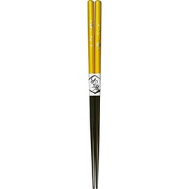 Alphax 906186 Gold Chopsticks 8.9 inches (22.5 cm) Painted Chopsticks Flower Kirari