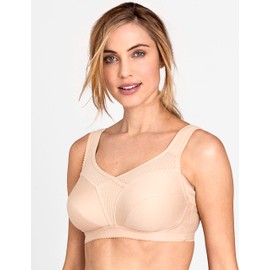 Miss Mary of Sweden Cotton Fresh Women's Non-Wired Full Coverage Bra Beige