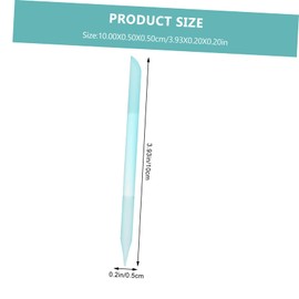 IWOWHERO 2 Pack Glass Nail File Women's Manicure Tool Polishing Strip for Nail Art