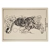 Tiger Design Tattoo Practice Skin 8" x 6" (Pack of
