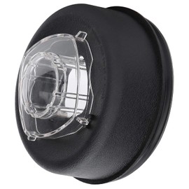 Reemplazo de Tapa Superior de Licuadora 64 Oz Tapa 2 Partes con Tapón de Policarbonato y Goma para Evitar Derrames al Hacer Batidos, Preparar Salsas Caseras, Uso Diario en Cocina