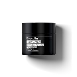 Biotulin - Rich Cream 50ml - Anti-Falten Feuchtigkeitscreme mit Spilanthol und Hyaluronsäure - Aufgepolsterte und intensiv genährte Haut für 24 Stunden