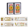 Ambercalm 2 Decks Spanish Playing Cards,Barajas Españolas Originales,Cartas Españolas,Briscas Cards
