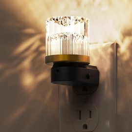 L LOHAS LED Night Light, Night Lights Plug into Wall, 3000K Soft Light LED NightLights, Built in Dusk to Dawn Sensor for Hallway, Bathroom, Rooms