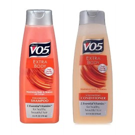 Alberto VO5 Extra Body Volumizing Shampoo and Conditioner 15 OZ each (2 PACK)
