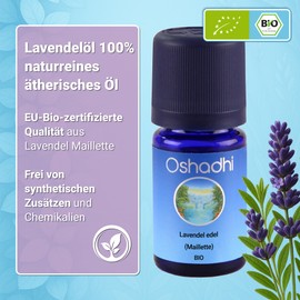 Oshadhi Stainless, Lavender Maillette Organic, , 5 ml, ,
