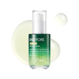 MAKE PREM End Pore Vegetinol Tightening Serum, suero reafirmante de poros avanzado con bakuchiol, colágeno vegano y complejo de vitamina B para...    