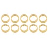 60pcs Sewing Thimbles Exquisite Copper Sewing Finger Protectors for Hand