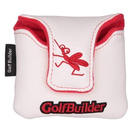 Golf Headcover Putter Cover Magnetic Mallet Odyssey 2 Ball Tailor Made Spider Putter Spiders Spiders Spider White Black Red (White)