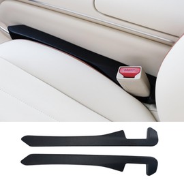 Ompellus Car Seat Gap Filler, 2 Pack Auto Console Side Organizer, Universal Fit Car Gap Organizer to Fill The Gap Between Seat and Console