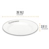 Petromax Enamel Plate 2 Pieces (26 cm) White px-plate-26-w