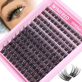 Natural Lash Clusters Wispy Eyelash Clusters Natural Look Cluster Eyelash Extensions C Curl Lash Extension Individual Lashes Faux Mink Cluster Lashes by Winifred