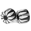 Pair of Motorcycle CNC Aluminum Axle Nut Cap Cover Water