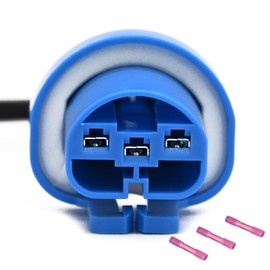 GROBARPART LS256 Headlamp Headlight Socket Connector Wiring Harness Pigtail Plug Wire Fit for Dodge Dakota 1997-2004 Fit for Chevy Venture 2000-2001