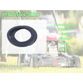 YYSoSTooL-Store 2 Part 157769 Lawn Mower Drive Belt (3/8" X 32.6") Compatible with AYP Roper Sears 146527 532157769 for Husqvarna 22" self propelled Walk Behind Garden Tractor