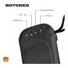 Maíz 5pzs Bocina Bluetooth Recargable Inalambrica Fm Luz Led