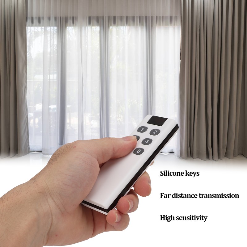 433MHz Remote Control 6 Keys 100 Meters High Sensitivity Fashionable