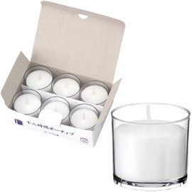 Kameyama 12 Hour Votive 6 Pieces Candle Approx. 12 Hours