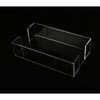 Napkin Tray Storage Holder Transparent Acrylic Modern 9.5x5.5x2.5in Large Capacity