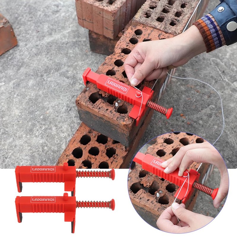 Brick Liner Runner, Fixer Line Clips Wire Drawer Bricklaying Tool