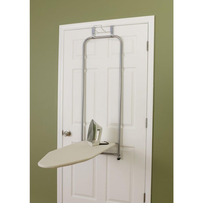 Household Essentials 144222 Over The Door Small Ironing Board with