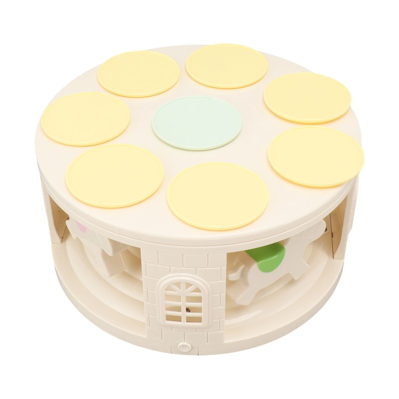 Rotary Dessert Machine LED Carousel Automatic Rotating Dessert Display Table