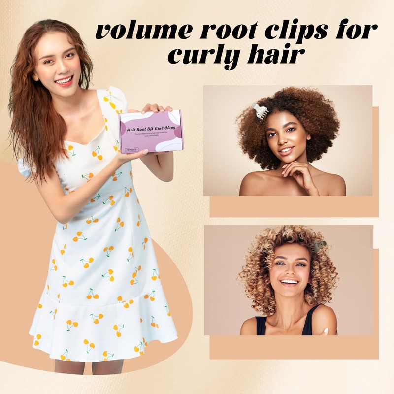 9 Pcs Hair Volume Clip for Roots, Root Lifting Hair
