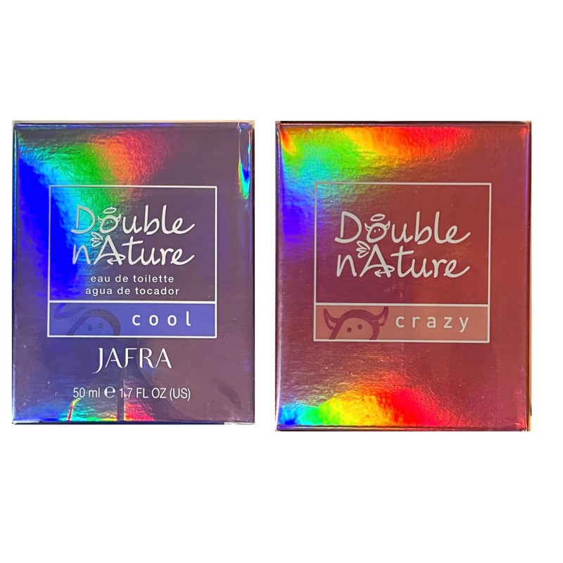 Jafra Double Nature Cool and Double Nature Crazy EDT 1.7