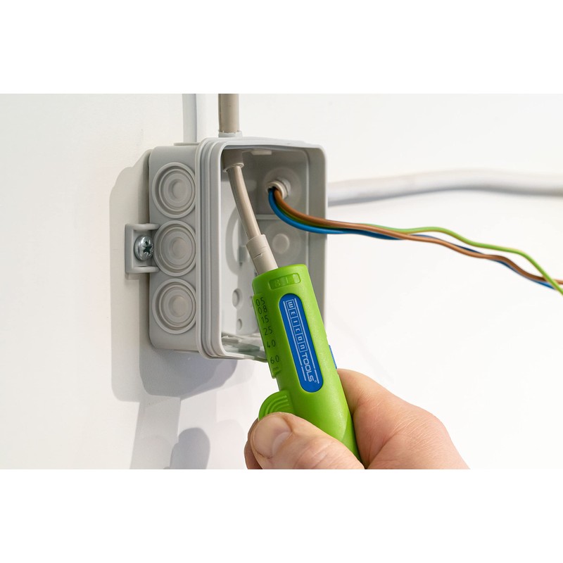 WEICON TOOLS Quadro Stripper No. 16 Green Line, 8, 0-13,