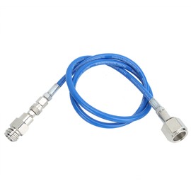 1m/3.3ft Soda Water Adapter Hose Kit Blue W21.8‑14 CO2 Hose Accessories