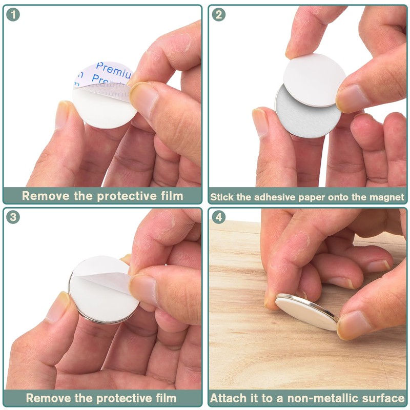 Magnets Strong, Pack of 20 20 mm x 2 mm