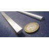 Basic Aluminum Half Round Rod (.375") 3/8" Dia, x 6