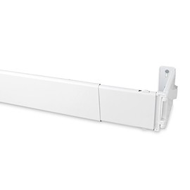 A&F Rod Decor - 2.5" Wide Pocket Curtain Rod 84-156 inch