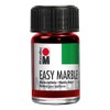 Marabu Easy Marble Jar with Dropper Cap Paint, Ruby Red,