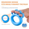 HEINALOUS Hand Grip Strengthener, Finger Exerciser Training Ball, Exercise Handball,