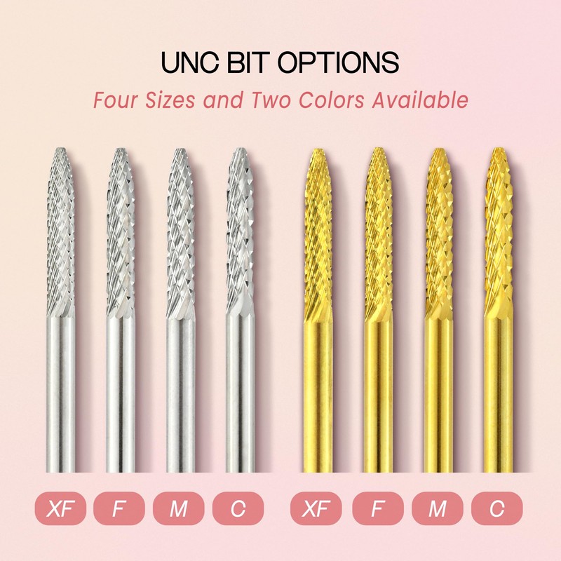 PANA 3/32" Carbide Cuticle Nail Drill Bit for Cuticle Cleaning,