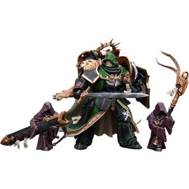 JOYTOY Warhammer 40k Dark Angels Primarch Lion El‘Jonson 1/18 Action Figure，Combining Collection Value and Fun of Playing